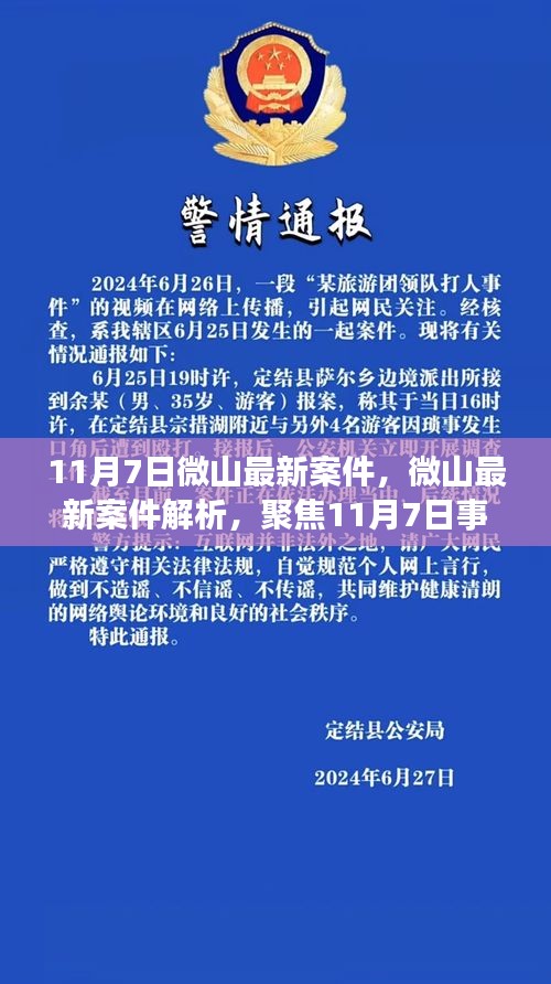 聚焦微山最新案件，深度解析11月7日事件及各方观点