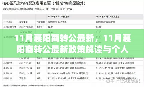 11月襄阳商转公最新政策解读与个人立场分析