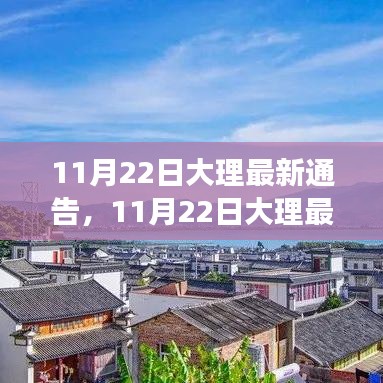 11月22日大理最新通告解读，政策动态与发展新方向