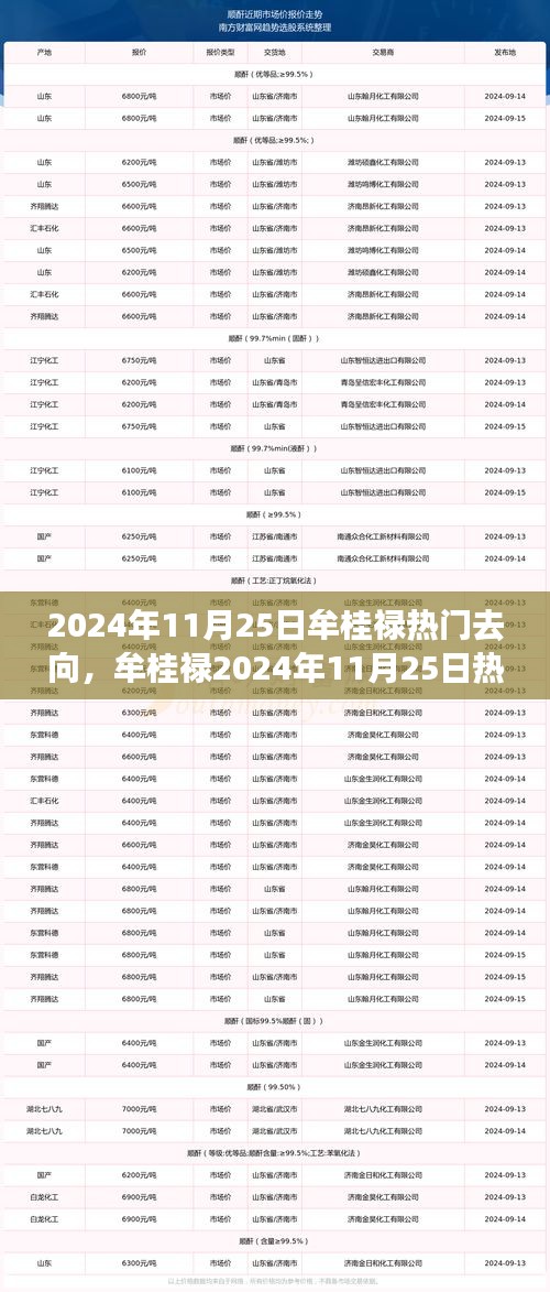 牟桂禄最新动向揭秘，2024年11月25日热门去向探索指南