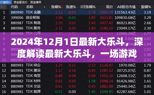 深度解读大乐斗，游戏背后的多重视角与观点（最新资讯，2024年）