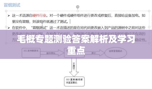 毛概专题测验答案解析及学习重点