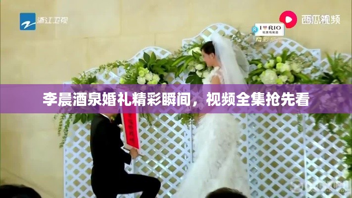 李晨酒泉婚礼精彩瞬间，视频全集抢先看
